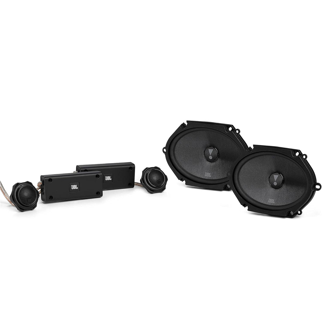 JBL STADIUM 862CF 6" x 8" 3-Way 360W Peak 3-Ohm Car Component Speaker System