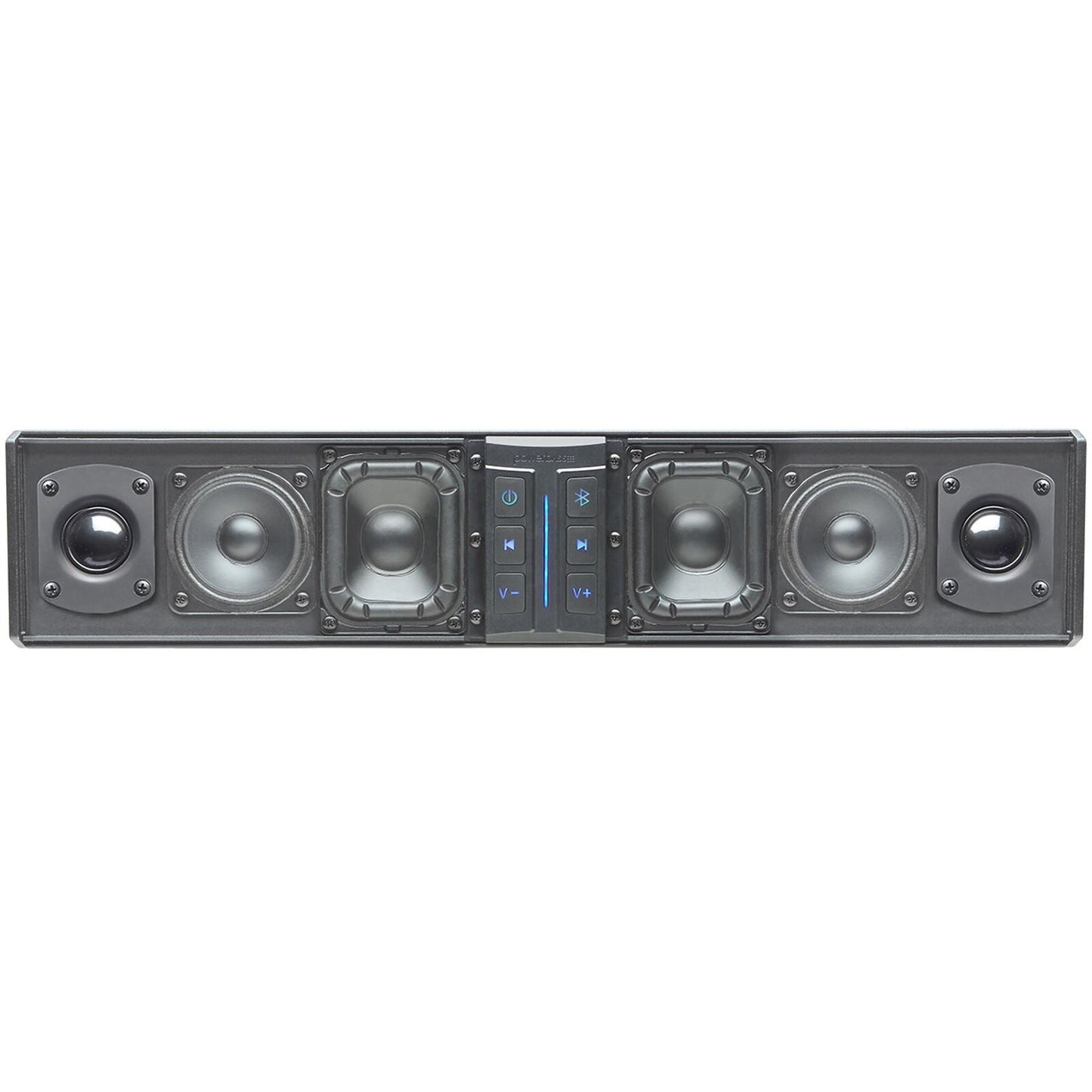 PowerBass XL-650 - 6 Speaker System Bluetooth Powersports Sound Bar - 250 Watts RMS