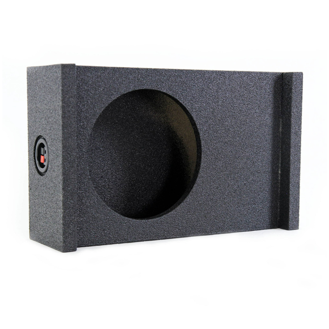 Q Power QBSHALLOW12DF 12" Single Downfire Shallow Mount Subwoofer Box Enclosure