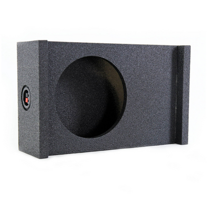 Q Power QBSHALLOW12DF 12" Single Downfire Shallow Mount Subwoofer Box Enclosure
