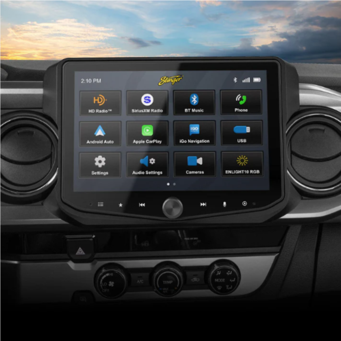 PAC SR-TAC16HX IX210/HORIZON10 Installation Kit for Select Tacoma 2016-2023