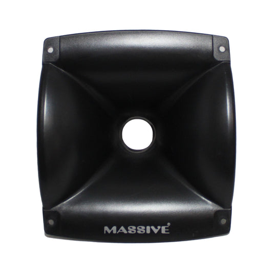 Massive Audio F3 1" Screw-On Car Audio ABS 60x40 Bi-Radial Flare Horn
