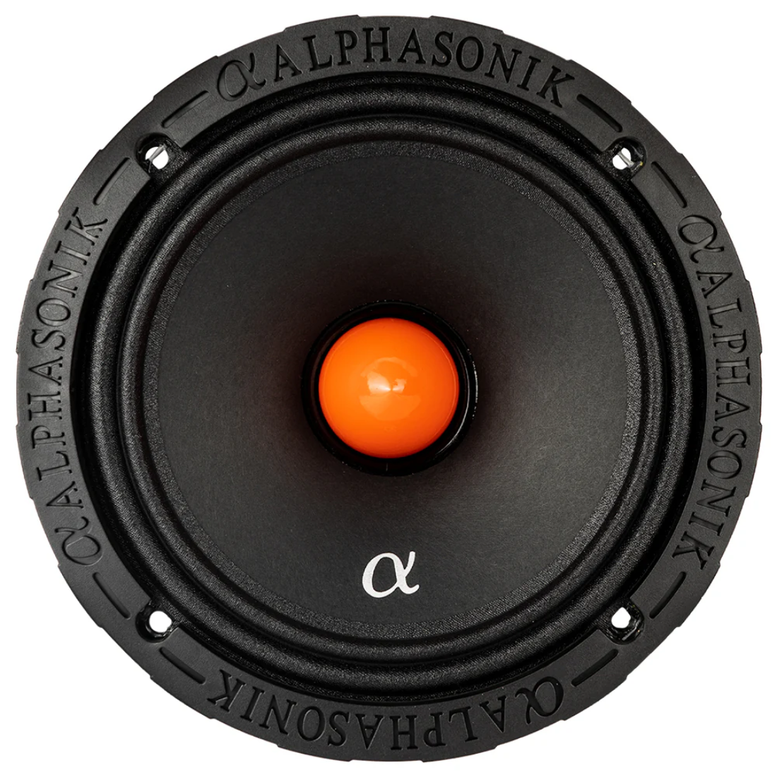 Alphasonik VCA658 6.5" 1400W Max 8-Ohm Car Audio Mid-Range Speakers (Pair)