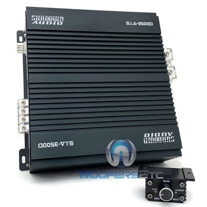 SUNDOWN AUDIO SIA-3500D Monoblock 3500 Watts RMS Competition Subwoofer Amplifier