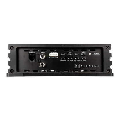 Alphasonik NA4000D  Monoblock 4000W Max Class-D Car Amplifier w/ Remote Bass Knob