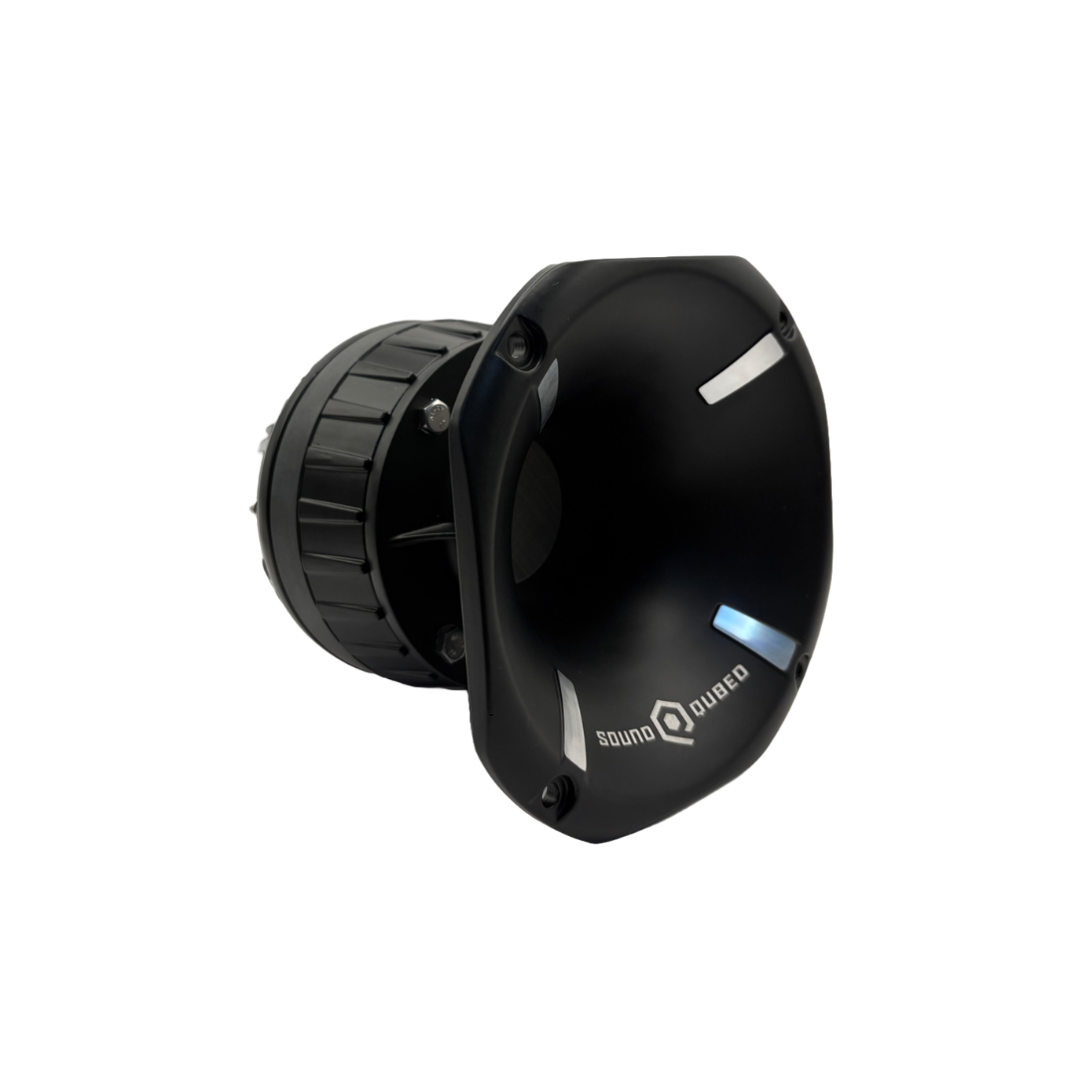 SoundQubed HDX-2HDT-8 6" Aluminum Short Horn Diffuser w/ 2" VC Titanium Driver