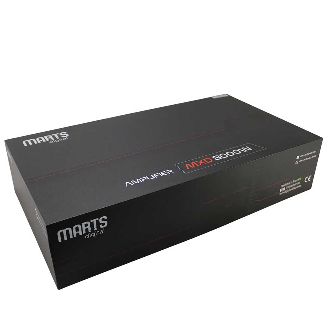 Marts Digital MXD 8000 2 Ohms Monoblock 8000W RMS Class-D Full Range Amplifier