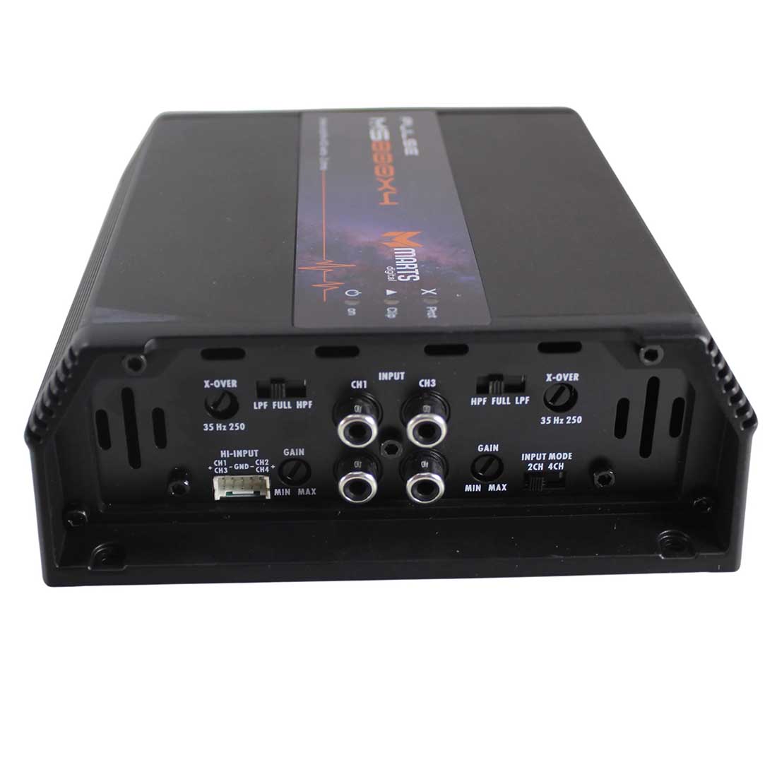 Marts Digital MS800X4 4-Channel 800W RMS 2-Ohm Full-Range Class-D Car Amplifier