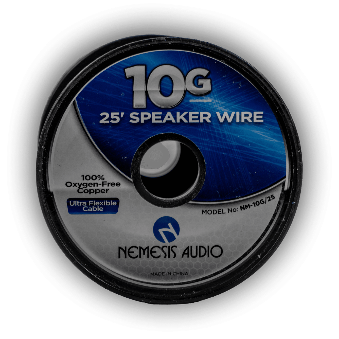 Nemesis Audio NM-10G/25 10-Gauge 100% Oxygen-Free Copper Speaker Wire 25FT
