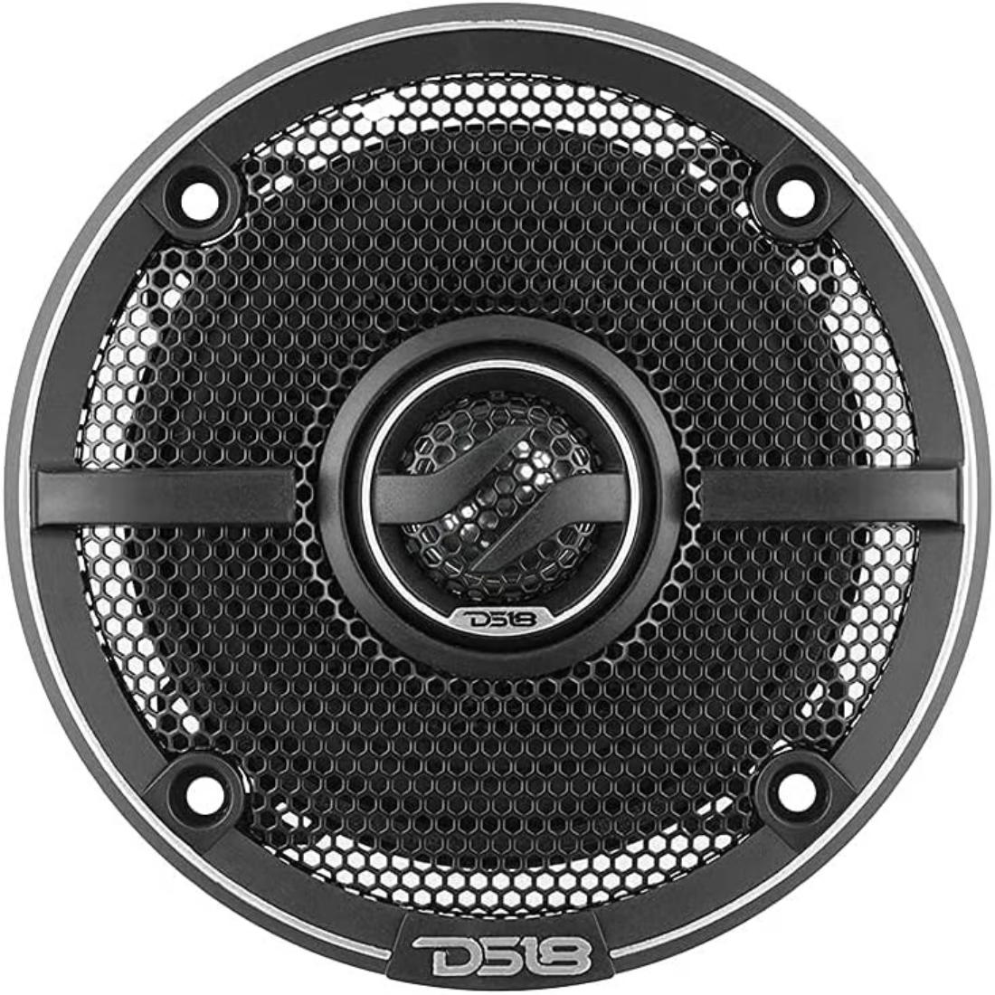 DS18 ZXI-44 4" 2-Way 150W Max 4-Ohm Car Coaxial Speakers w/ Kevlar Cone (Pair)