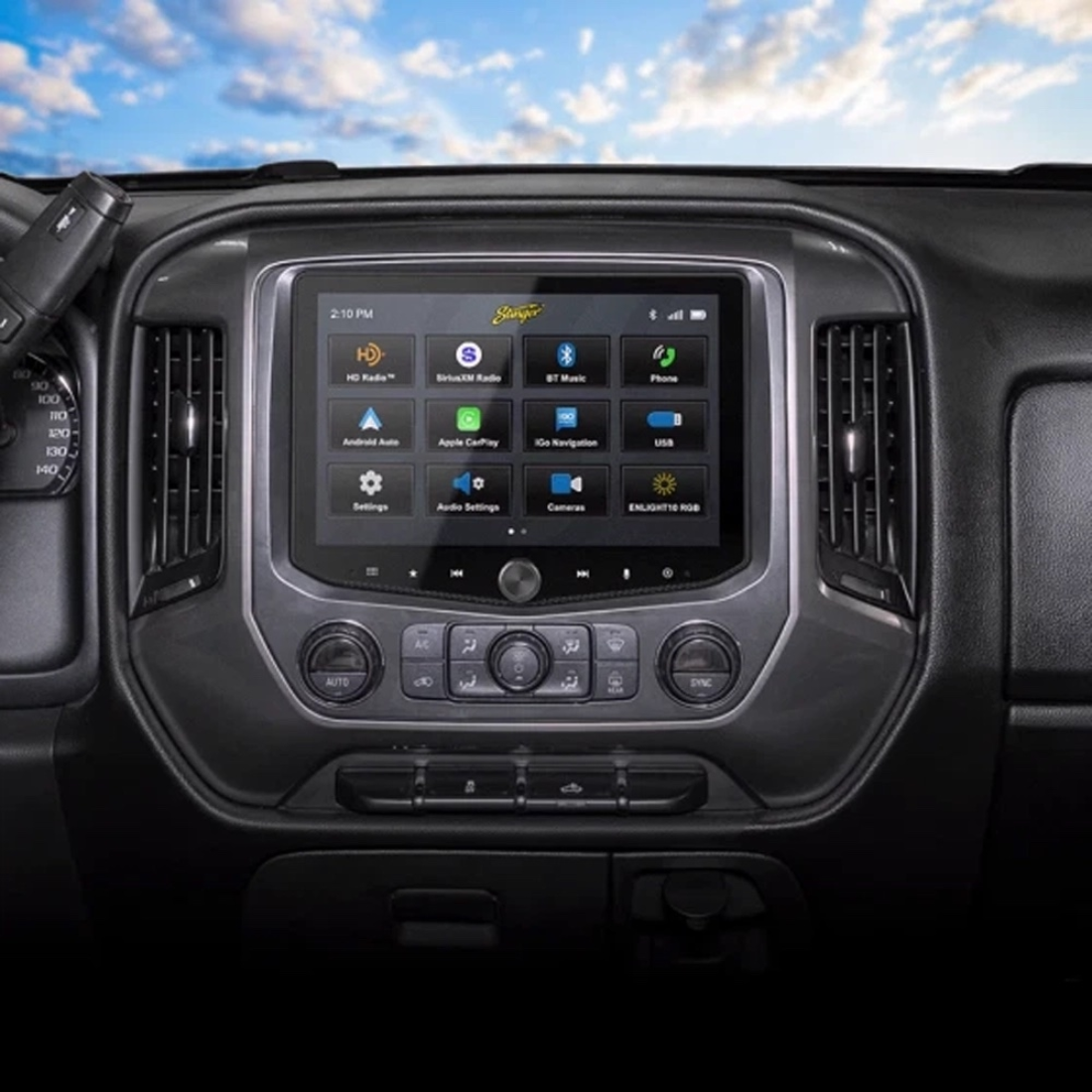 PAC SRK-GM14HX HEIGH10 Full Radio Integration Kit for Select 2014-19 GM Trucks