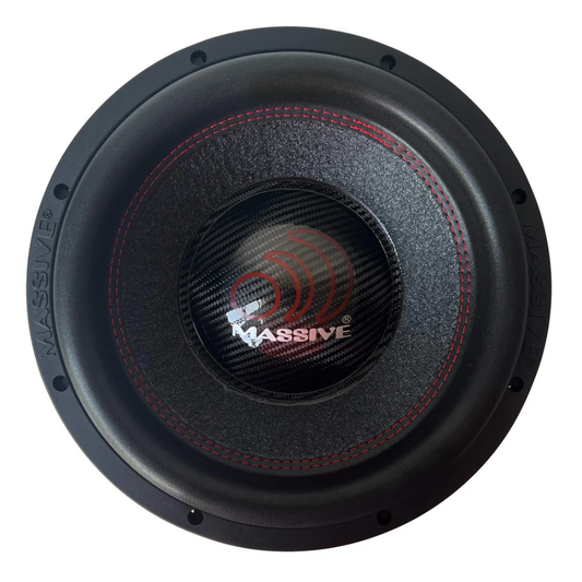 Massive Audio H122XR 12" 6000W Peak Dual 2-Ohm 4" Voice Coil DVC Mega Subwoofer