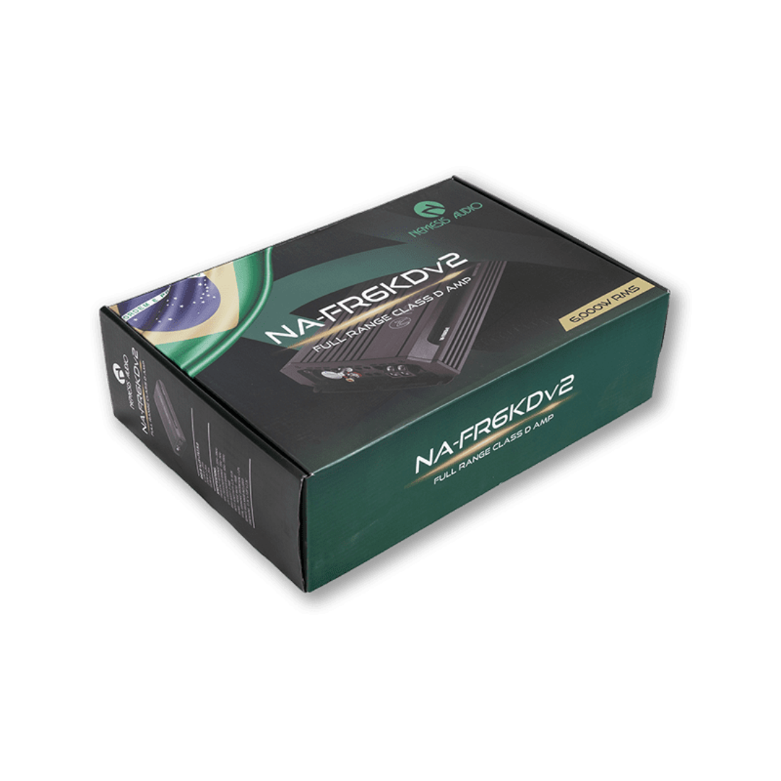 Nemesis Audio NA-FR6KDV2 6110W RMS 1-Ohm Stable Class-D Full-Range Amplifier