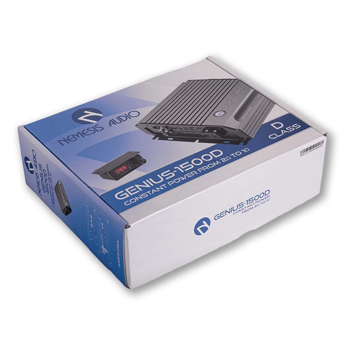 Nemesis Audio GENIUS-1500D Monoblock 1500W RMS Constant Power Class-D Amplifier
