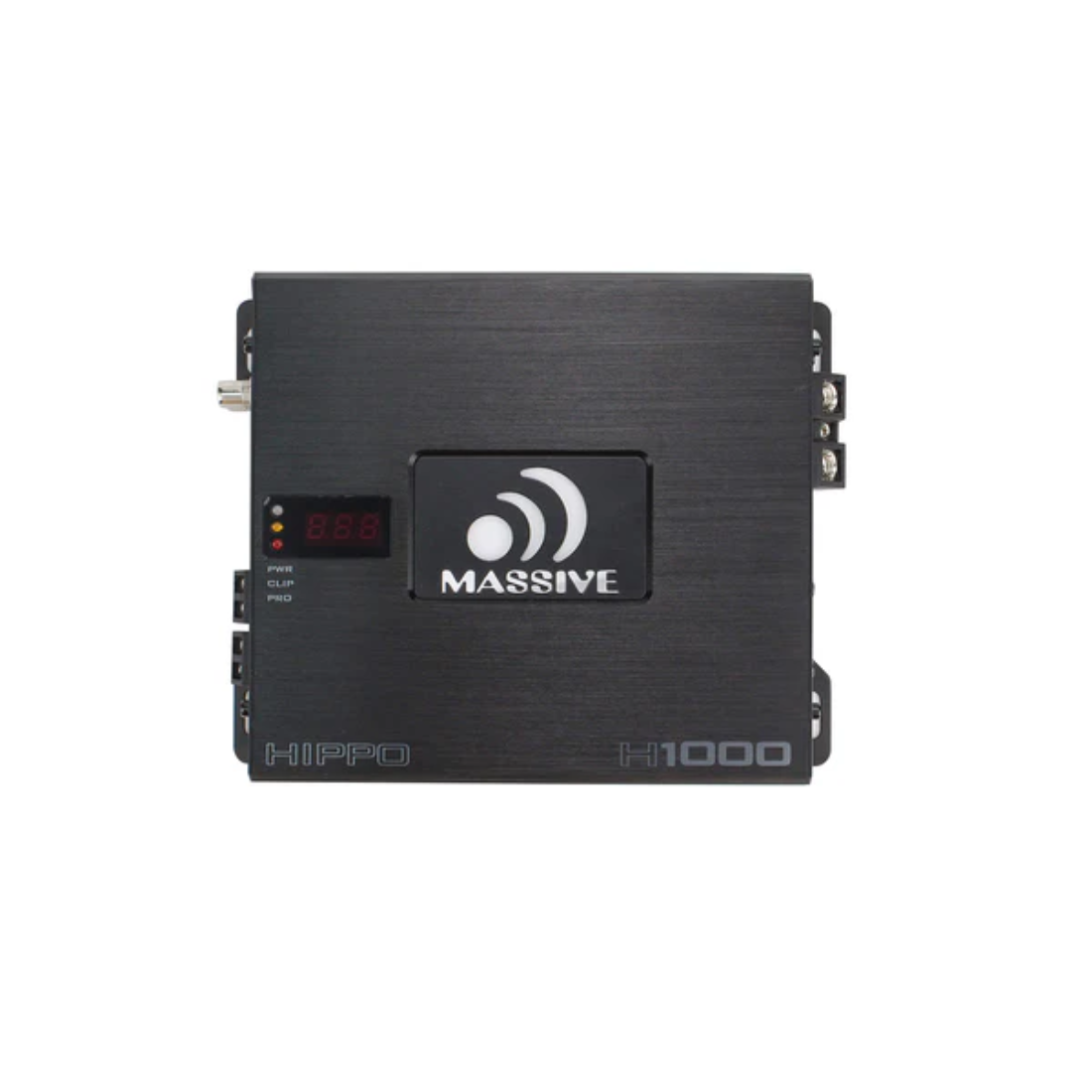 Massive Audio H1000 1-CH Monoblock 1050 Watts RMS @ 1 Ohm Class-D Car Amplifier