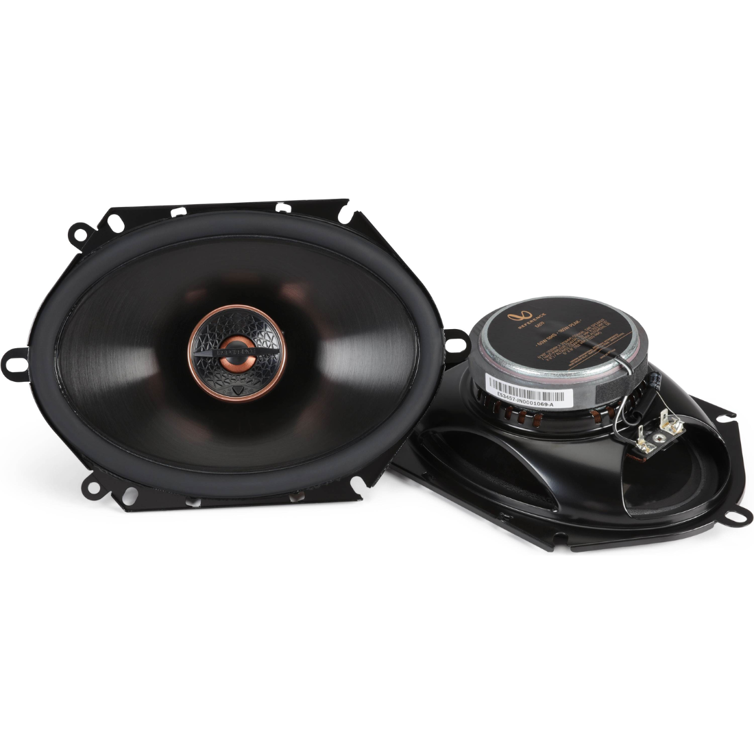 Infinity REF687F Reference Series 6" x 8" 2-Way 180W Peak 3-Ohm Coaxial Speakers