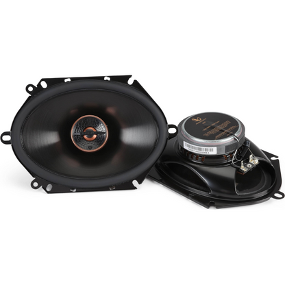 Infinity REF687F Reference Series 6" x 8" 2-Way 180W Peak 3-Ohm Coaxial Speakers