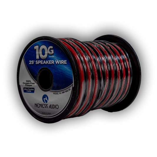 Nemesis Audio NM-10G/25 10-Gauge 100% Oxygen-Free Copper Speaker Wire 25FT