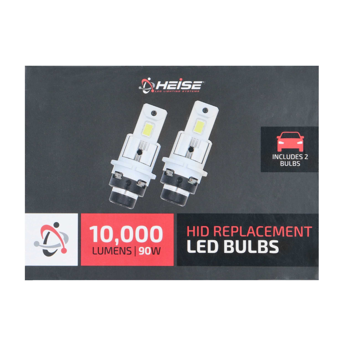 Heise HE-D2SR-HID 10,000 Lumens D2 HID to LED Conversion Replacement LED Bulb