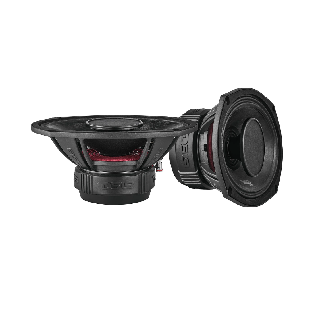 DS18 PRO-HY69.4B 6" x 9" 500W 4-Ohm Hybrid Mid-Range Speaker w/ Built-in Driver
