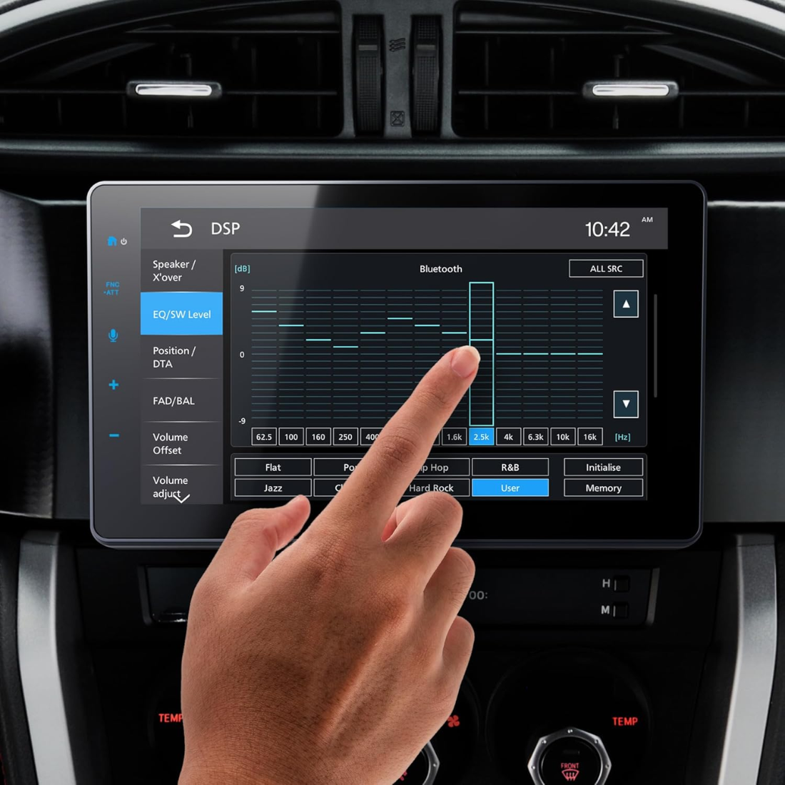 JVC KW-Z900W 1DIN 9" Digital Multimedia Receiver w/ Apple CarPlay & Android Auto