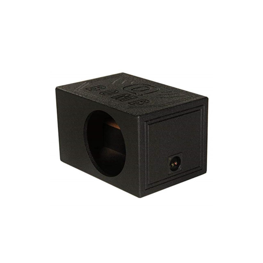 QPower QBOMB12VL Single 12" Side Ported Car Enclosure Subwoofer Speaker