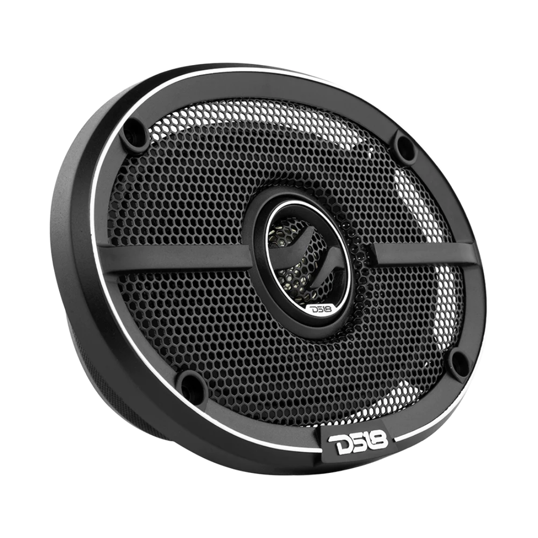 DS18 ZXI-464 4" x 6" 2-Way 180W Max 4-Ohm Car Coaxial Speakers w/ Kevlar Cone