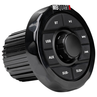 MB Quart UNI8.1R 160W UTV Tuned System 8" 2-Way Speakers & Bluetooth Source Unit