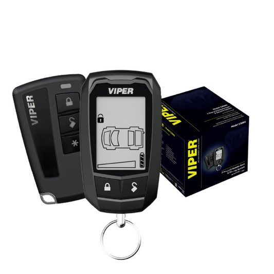 Viper 5308V 2-Way LCD 2-Way Remote Start & Security System Up to 1/4 Mile Range