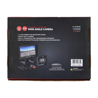iBeam TE-WMCE 7" Universal Wireless Digital Commercial Monitor and HD Camera