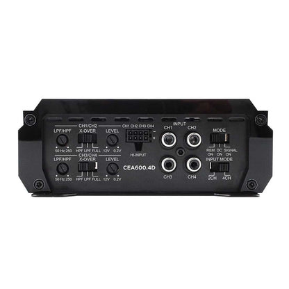 Orion CEA600.4D 4-Channel 600W RMS Class-D Car Audio Compact Amplifier