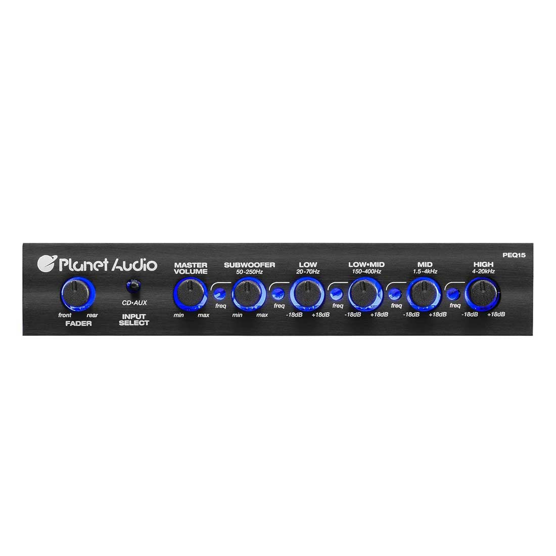 Planet Audio PEQ15 5-Band Parametric Equalizer