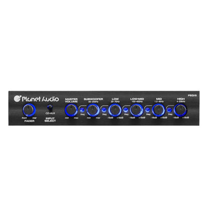 Planet Audio PEQ15 5-Band Parametric Equalizer