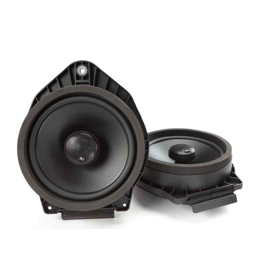 PowerBass OE652-GM2 6.5" 120W Max 2-Ohm OEM Coaxial Speakers for Chevy/GMC