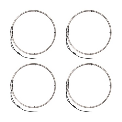 Heise HE-CHASE-WL Expandable Wheel Rings Chasing RGB LED Lights 15" - 18"