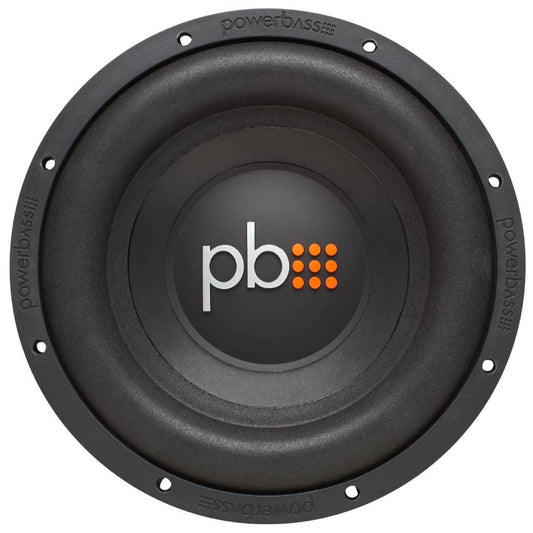 Power Bass S-1004D 550 Watts Max Power Dual 4 Ohm 10" Car Audio Stereo Subwoofer
