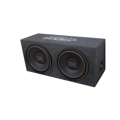 Memphis Audio SE210 Dual 10" Loaded Subwofer Enclosure w/ SE2000.1DF Amplifier