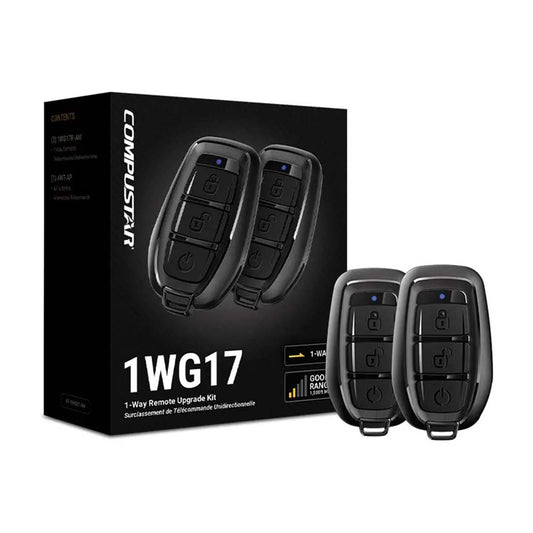 Compustar RF-1WG17-AP 1-Way 3-Button 1500FT. Max Range Remote Upgrade Kit