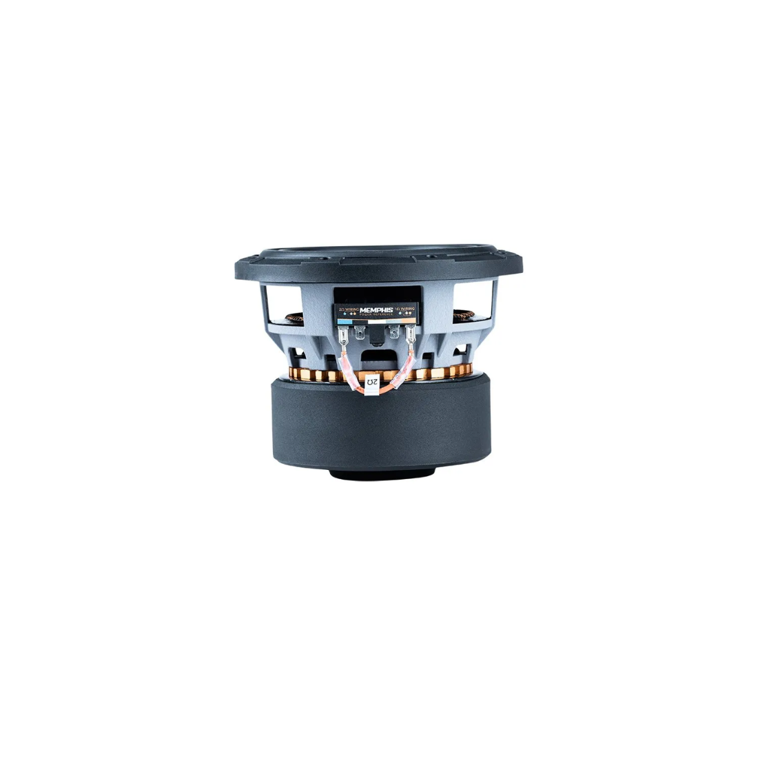 Memphis Audio MJM612 MOJO Mini 6.5" 1400W Peak Selectable 1 or 2-Ohm Subwoofer