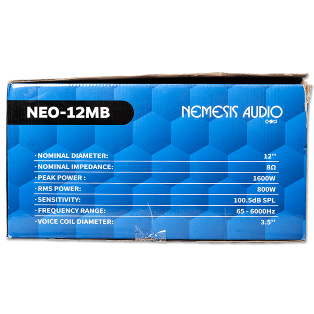 Nemesis Audio NEO-12MB 12" 1600W Peak 8-Ohm 3.5" VC Midbass Speaker (Single)