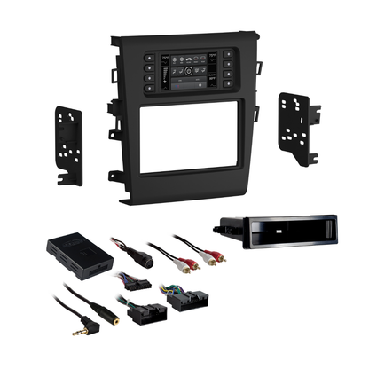 Metra 99-5841B 1-2 DIN Radio Dash Install TurboTouch Kit for Ford Fusion 2013-20