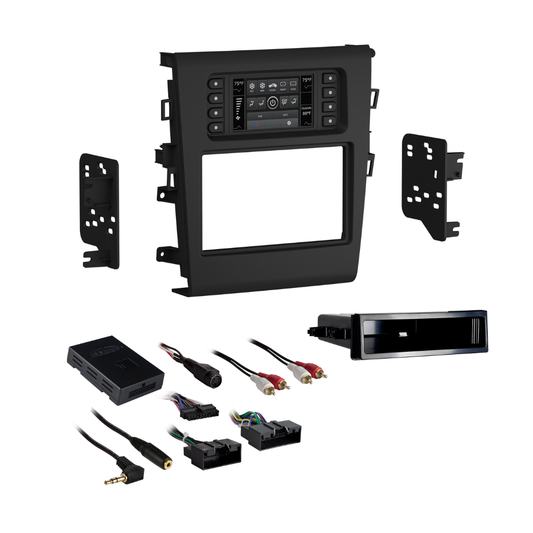 Metra 99-5841B 1-2 DIN Radio Dash Install TurboTouch Kit for Ford Fusion 2013-20
