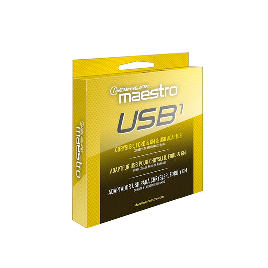 iDatalink Maestro ACC-USB1 USB Adapter Cable for 2006-Up Chrysler GM Ford