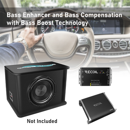 Recoil Audio PLOC2 2-Channel Line Output Converter w/ Bass Boost Technology