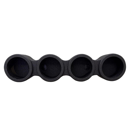 Q Power QBOMB465 Sealed Enclosure Sprayed Speaker Pod for (4) 6.5" Speakers