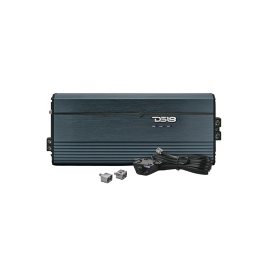 DS18 FRP-8K/TI Monoblock 8000W RMS Class-D Full-Range Car Amplifier (Titanium)