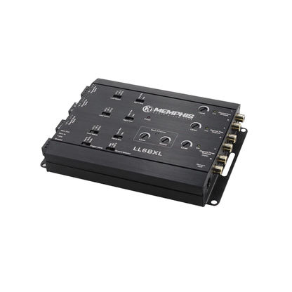 Memphis Audio LL6BXL 6-Channel Line Output Converter LOC with Bass Enhancer