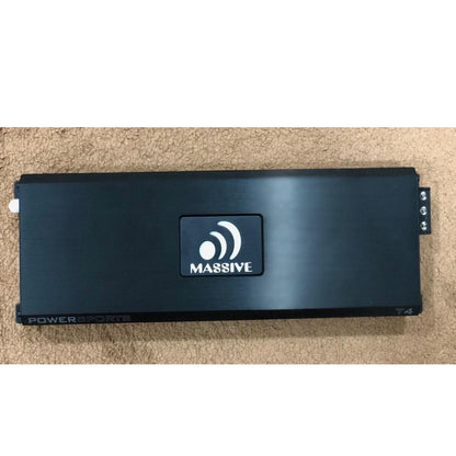 Massive Audio TRIDENT T4 2000 Watts 1 RMS @ 1 Ohm Mono Block Marine Amplifier