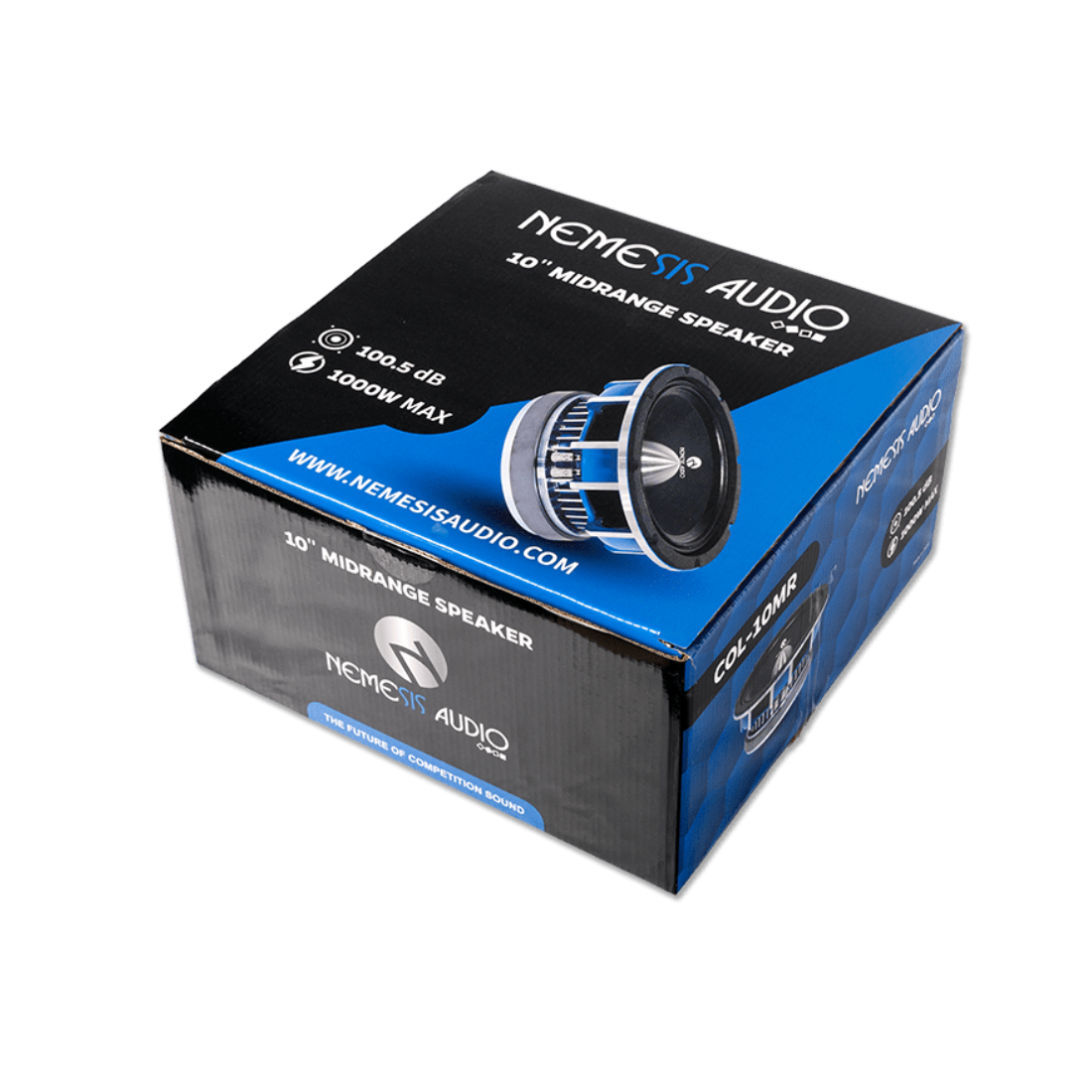 Nemesis Audio COL-10MR 10" 1000W Peak 4-Ohm Car Midrange Speaker (Single)