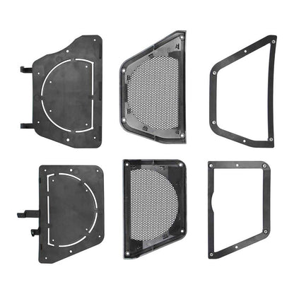 Heise JP-1018 Lower Dash Speaker Grille Cut-ins - Fits Select Jeep 2018-2023